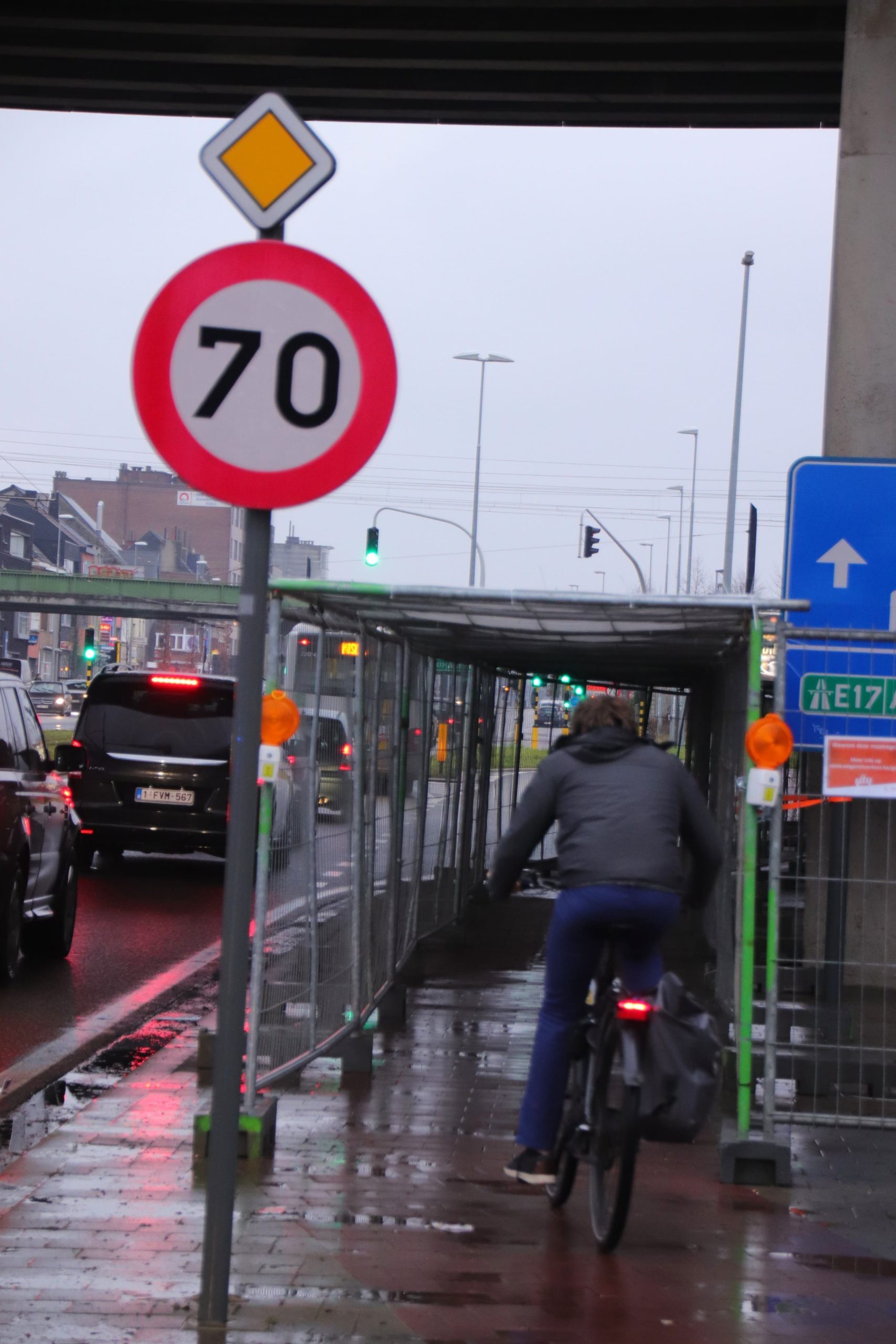 verkeer gent fietsbult